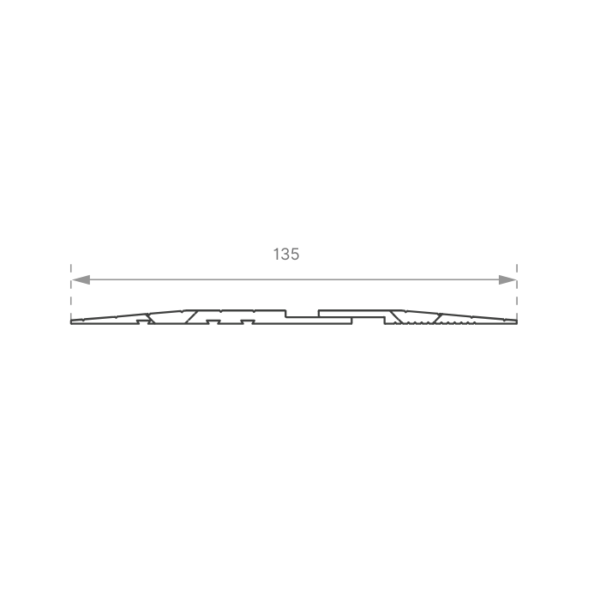 Square Edge, Two Part Expansion Joint Cover - Image 2