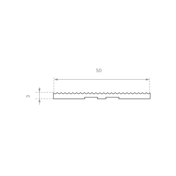 Solid Aluminium Safety Stair Nosing - Image 2
