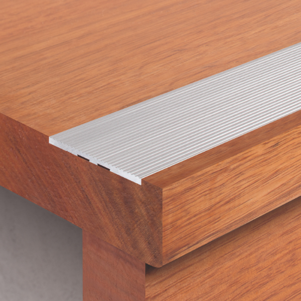 Solid Aluminium Safety Stair Nosing