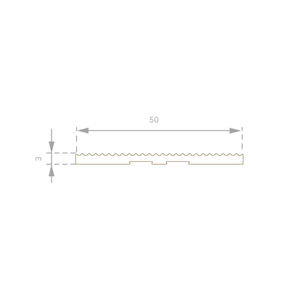 Solid Brass Stair Nosing - Image 2