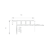 Solid Aluminium Safety Stair Nosing - Image 2