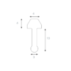 Rebated Aluminium Safety Stair Nosing Bars - Image 2