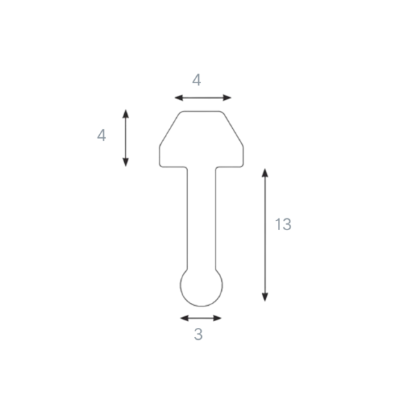 Solid Brass Bar Stair Nosing - Image 2
