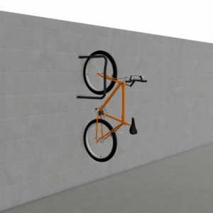 Square Wall Mounted Vertical Bike Rack