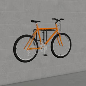 Wall Mounted Horizontal Bike Rack