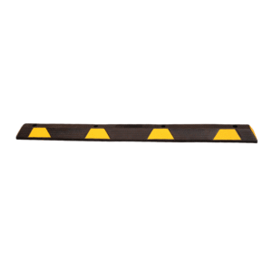 Recycled Rubber Wheel Stops- Extra Wide - Black